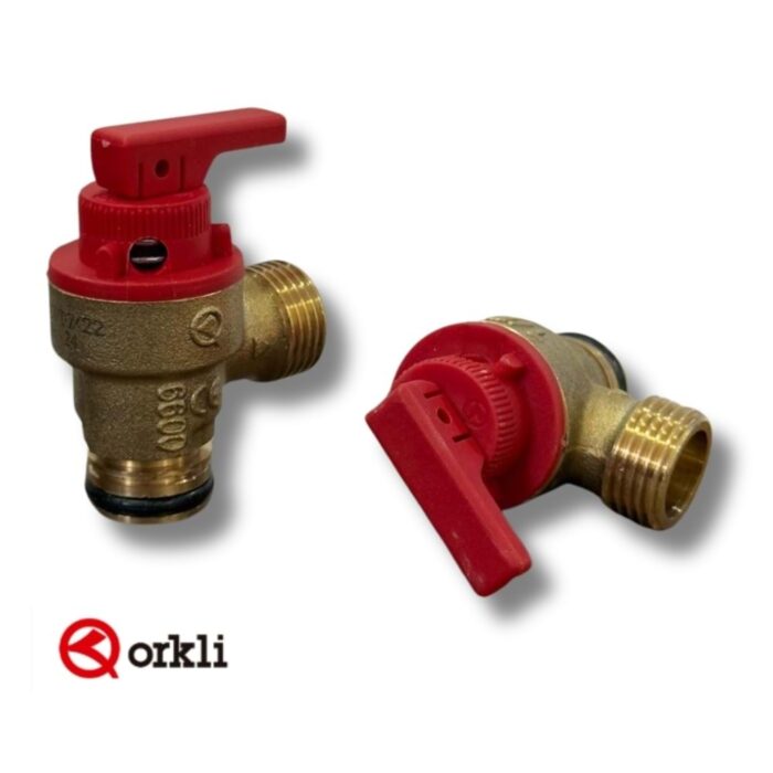 3 BAR EMNİYET VENTİLİ ORKLİ VAILLANT ECOTEC BRASS 178985 8501 (178985-1) - Görsel 1