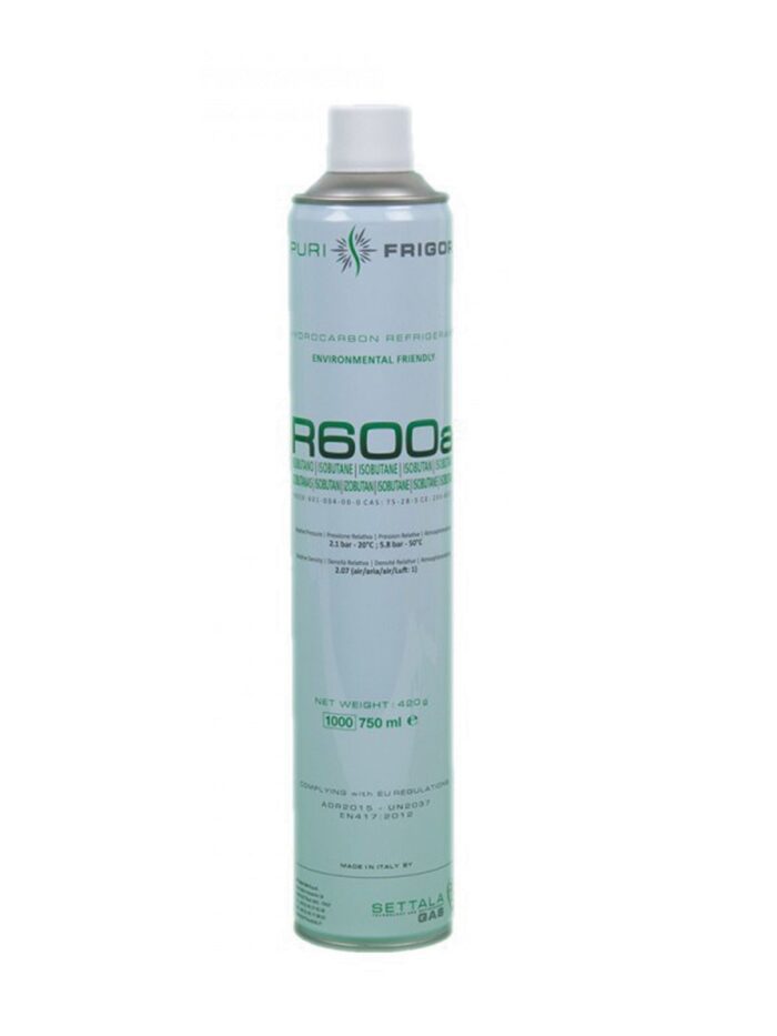 R600 Gaz İzobutan Settala DMR Tüp 240gr - Görsel 1