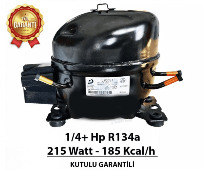 Donper 1/4 HP Buzdolabı Kompresörü (Motoru) - Görsel 1