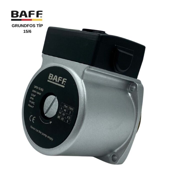 POMPA MOTORU BAFF GRUNDFOS TİP 15/6 - Görsel 1