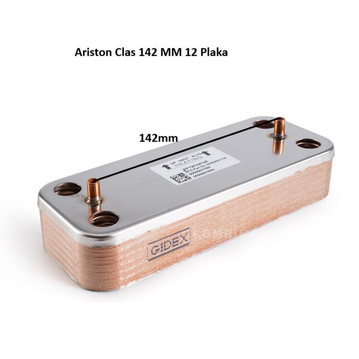 Plaka Eşanjör Ariston Clas 142 MM 12 Plaka Önaysan - Görsel 1