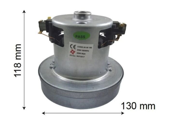 SÜPÜRGE MOTORU FAKİR ART33 1200W ÇIKT - Görsel 1